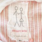 Johnny Was Pete & Greta Barbour Red Stripe Sleeveless Embroidered Shift Medium Photo 8