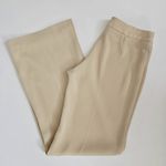 United Colors Of Benetton  Beige Wide Leg Dress Pants High Waist Tailored Office Photo 2