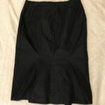 Moschino  Cheap & Chic Black Pencil Skirt Career Womens 8 Dark Academia Classic Photo 3