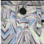 BDG  Vintage DREE High-Rise Pastel Stripe Denim Shorts Size 25 Y2K Festival Photo 3