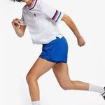 Nike  court dry breathe slam top Sz XL white/true berry /mystic green Photo 5