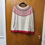 Talbots NEW Diamond Fair Isle Long Sleeve Wool Blend Knit Medium M NWT Photo 12