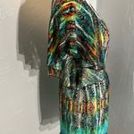 Sequin Hearts Colorful One-Shoulder Mini Dress Photo 4