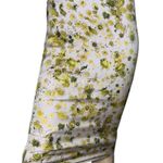 SUNO Womens Size S Light Purple Green Printed Stretch Silk Pencil Straight Skirt Photo 1