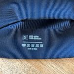 Women’s ribbed black workout shorts and sports bra set Photo 6