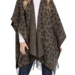 Woolrich  leopard wrap ▪️OS Photo 2
