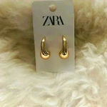 Zara women tear drop earrings Photo 2