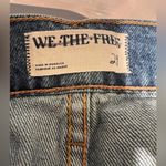 We The Free People $98 Boomerang High Rise Long Shorts Denim Jeans Baggy size 29 Photo 7