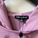 For Love & Lemons NWT  hoodie, purple, size medium Photo 3