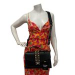 Mario Valentino NWT  Adrienne Palmellato Leather Shoulder Bag FLAWED AT THE BACK Photo 11