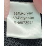 Ming Wang  Black White Gray Geometric Print Knit Midi Dress Size L Photo 7