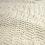 Loft Chevron Sweater Long Sleeve Pullover Round Neck Palace Ivory Size Small Photo 4