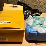 Lounge Fly Rainbow Brite Mini Backpack Bag Charm Keychain – Blue | Open Box Photo 2