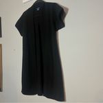 Doncaster  Black Short Sleeve Cashmere Cardigan Sweater Long Duster Size Small Photo 2