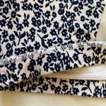 Navy blue and white floral sports bra Size M Photo 4