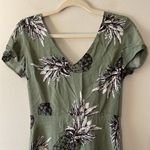 BB Dakota NWOT Revolve Midi Dress Pineapple Print Open Back Sz 4 Summer Photo 4
