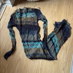 Rat & Boa Sabrina Knit Maxi Dress Blue Size undefined Photo 4