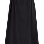 HANNA ANDERSSON Knit Maxi Skirt Black L Size L Photo 0