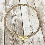 Vintage Unsigned Omega Style Gold Necklace Photo 1