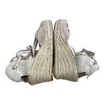 Paseart Espadrille Sandals Suede Cap Toe Ankle Tie Made in Spain Size 9M Suede Photo 4