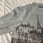 Love and Lace Graphic Long Sleeve Sweater. Size 1X Photo 2