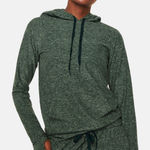 Outdoor Voices  CloudKnit Hoodie Green Activewear Athletic Athleisure Gym Lounge Photo 0