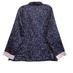 Charter Club Women's Satin Floral Set Long Sleeve & Shorts Sleepwear XL/XXL Photo 2