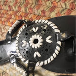 Jack Rogers  Georgica Black and White Jelly Sandals size 10 Photo 4