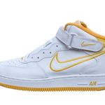 Nike Air Force 1 Mid SC White / University Gold Youth 5 Women’s 6.5 Photo 14