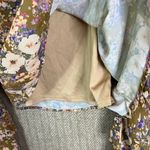 Peach Love California floral boho long bell sleeve flowy blouse Womens L Photo 6