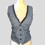 Stooshy brand gray tweed racer back y2k Jane Margolis style vest! Size L Photo 1