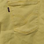 Levi's  lemon Yellow denim shorts Photo 2