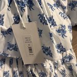 NWT Caroline Constas Lydia Top in blue toile print Size XS Photo 7
