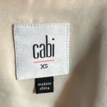 CAbi ‎ Teal Green And Cream/Pink Gelato Watercolor Blouse XS #5035 Photo 7