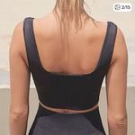 NWOT Free People Movement Good Karma Square Neck Bra Black Size undefined Photo 1