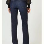Pilcro and the Letterpress Anthropologie Pilcro The Split High Rise Straight Jeans in Dark Denim Size 25 Photo 6
