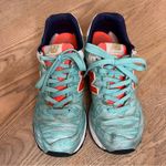 New Balance  574 Summer Waves Sneakers Shoes Aqua Coral Women’s 8 Photo 6