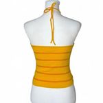 ZARA Striped Halter Top Photo 3