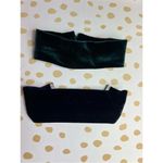 Velvet Choker Set Emerald Green Navy Blue Wide Band Necklaces OS Photo 2