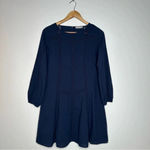 Outerknown  Navy Long Sleeve Elliott Organic Cotton Dress Size XS Photo 1