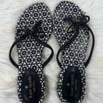 Kate Spade NEW YORK Mystic Thong Sandals shoes with Top Bows and Spade Charm 8.5 Photo 0