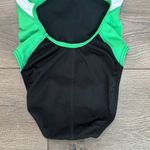 Speedo Endurance Racing Cut Black And Green One Piece Swimsuit Size 28 Photo 8