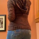 Unionbay Y2K Brown Crochet Sweater  Photo 2
