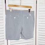 Tommy Hilfiger  Pinstripe‎ Seersucker Bermuda Shorts Blue White 8 Photo 1
