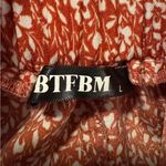 Source Unknown Women's BTFBM Red Floral Shorts Photo 2