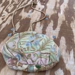 Vintage embroidered floral‎ purse Photo 4