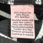 Juicy Couture Black White Ribbed Striped Sheath Dress Y2K Vintage Size Medium Photo 5