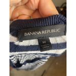 Banana Republic  Women's Striped Sweater Knit Sleeveless Midi Dress -‎ Size M Photo 4