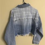 KanCan Maurice’s Drop Shoulder Crop Denim Jean Jacket Size XXL New Blue Photo 1