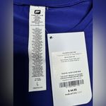 Fabletics Valencia Top Mesh Hem Performance Wear Shirt Blue Womens Large NWT Photo 3